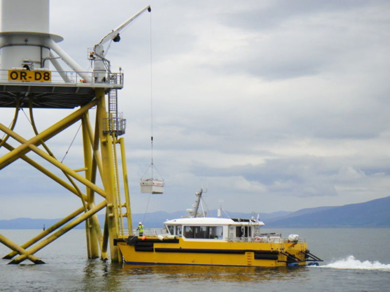 FRS Windcat Offshore Logistics additional service.